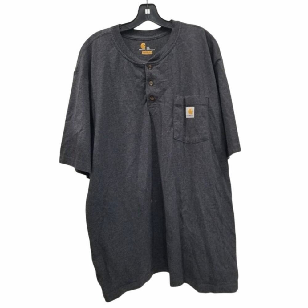 Carhartt Menβs 2XL Henley Thick Tee Shirt